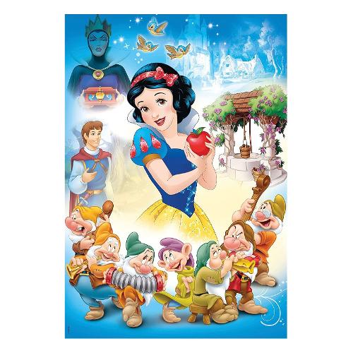 Clementoni Puzzle 3 x 48 pz Super Color 5-6a (32x22cm) DISNEY PRINCESS ...