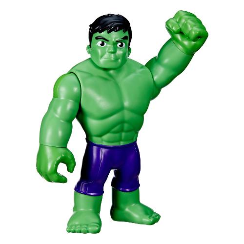 Playskool Heroes Marvel Mega Mighties - Pack 3 Figure Da 25 Cm: Thanos, Spider-Man, Hulk - 2