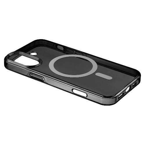 CELLULAR LINE Gloss Mag Backcover, für Apple iPhone 15 Pro, Schwarz