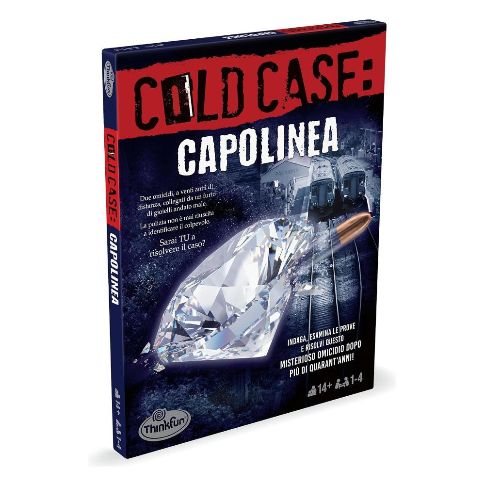 ThinkFun Cold Case-76534: L'Ultio Treno. Il criine nella Propria casa