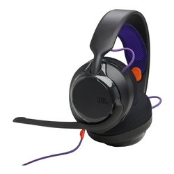 Cuffie Gaming JBL Quantum 100M2 - Colore Viola, Cablate Con Microfono, Sovrauricolari