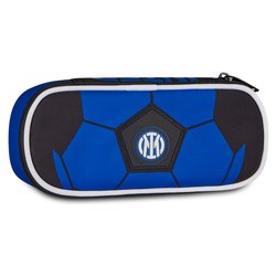 PORTAFOGLIO A STRAPPO AC MILAN 12,5X8CM ROSSONERI TASCA CON ZIP E LOGO CUCITO PRODOTTO UFFICIALE DA PANINI SCUOLA ITALY - Parole e Pensieri