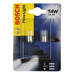 BOSCH 1987301015 P21/4W Remlicht - 12V 21/4W BAZ15d - Pure Light Kwaliteit - Vervangingslamp Voor Achterlichten