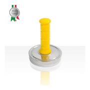 Batticarne In Acciaio Inox Pedrini - Diametro 84 Mm, Manico Esagonale Ergonomico