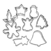 Ghidini Cipriano 1417 – Set 8 Formine Tagliabiscotti In Acciaio, Classiche E Divertenti Per Dolci Fai Da Te - 3