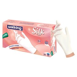 Walking Guanti Nyte Nitrile Taglia L - Confezione Da 100 Pezzi, Uso Professionale E Domestico - 5