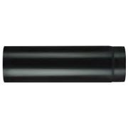Tubo Canna Fumaria FIREFIX R130/5D – Diametro 130 Mm, Lunghezza 500 Mm, In Acciaio 2 Mm Con Aletta Regolazione