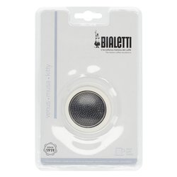 BIALETTI CAFFETTIERA TZ - 2 GUARNIZIONI + FILTRO ORIGINALI FER 264792