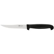 Fiskars Kaimano KTS034006N Italicus Coltelli Pizza, Acciaio Inossidabile, Nero, 6 unità