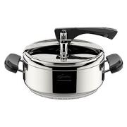 Pentola A Pressione Anodizzata Rigida 5 Litri – Hawkins CB50, Manuale, Nero