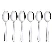 Set 8 Cucchiaini Da Caffè Espresso In Acciaio Inox - Piccoli Cucchiai Demitasse Da Dessert, 10,9 Cm, Lucidi, Lavastoviglie, Regalo
