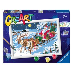 Ravensburger CreArt Super Mario Dipingi Con I Numeri Per Bambini 9+