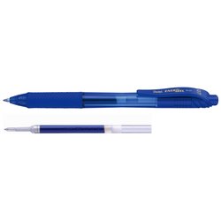 Penna Punta 0.8 Mm Inchiostro Verde PENTEL Set Di 3 Penne A Sfera A Inchiostro Ball Pentel R56, Punta Fine, Colore: Nero Penne Inchiostro Verde Riciclate