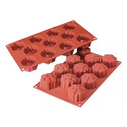 Silikomart Stampo DOME In Silicone Platinum: Per Monoporzioni Da Pasticceria, 1500 Ml
