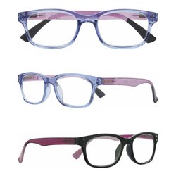 Occhiali Da Lettura Trendy +450 +500 +550 +600 Lenti Resina Uomo - Foto 6