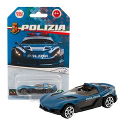 Giochi Preziosi Automodello Mod 1 scala 1:64 POLIZIA Azzurro PL106000