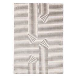 Tappeto ABC Abano Marrone - Tessuto A Mano In Cotone, 60x100 Cm, Lavabile