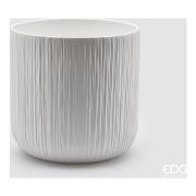 Mini orchidee orchidee bianche artificiali in vaso 15cm