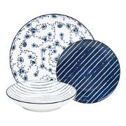 CAO Lamiera Smaltata Monouso Blu, Piatto Da Portata Rotondo, Diametro 25 Cm, Altezza 2.7 Cm, Ideale Per Grigliate, Feste E Buffet, In Metallo Smaltato - 2